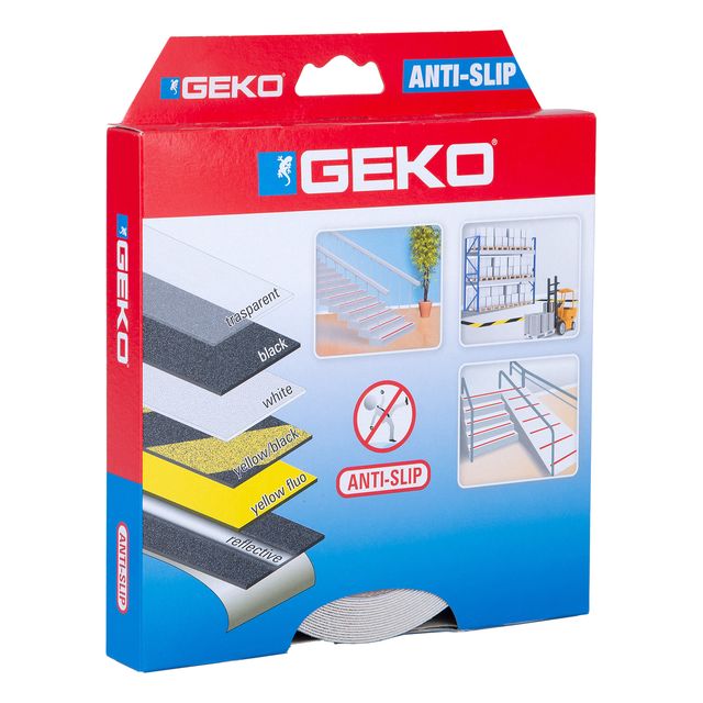 Nastro adesivo antiscivolo fosforescente ANTISLIP - 1,9 cm x 15 m - giallo - Ge…