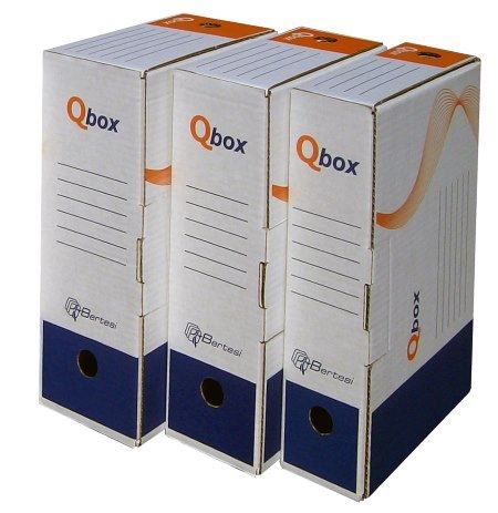 Bertesi Qbox - Cartella a scatola - larghezza dorsale 85 mm - per 330 x 245 mm …
