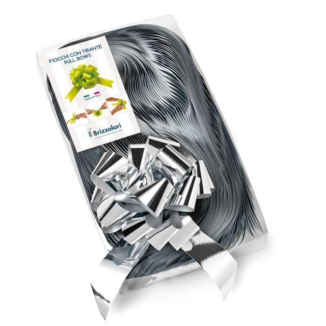 Nastro strip metal 6870 - argento 04 - 31 mm - diam. 13 cm - Brizzolari - conf.…