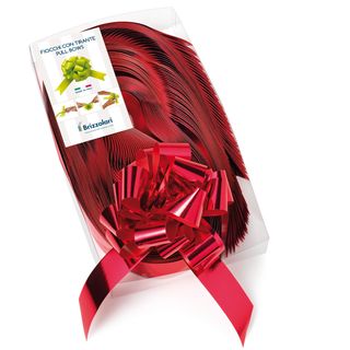 Nastro strip metal 6870 - rosso 07 - 31 mm - diam. 13 cm - Brizzolari - conf. 3…