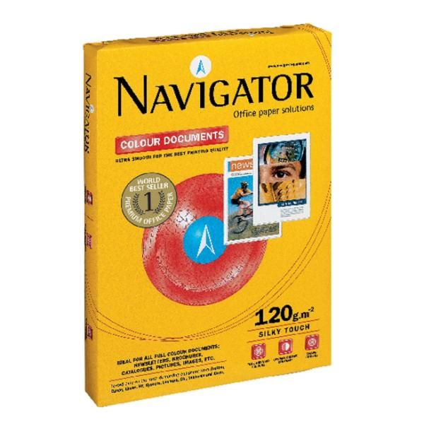 Navigator Colour Documents - 128 micron - bianco - A3 (297 x 420 mm) - 120 g/m²…