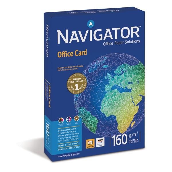 Navigator Office Card - 170 micron - bianco - A3 (297 x 420 mm) - 160 g/m² - 25…