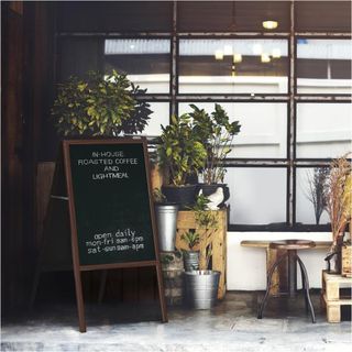 Bi-Office - Lavagna - a pavimento - 900 x 600 mm - fronte e retro - nero - stru…