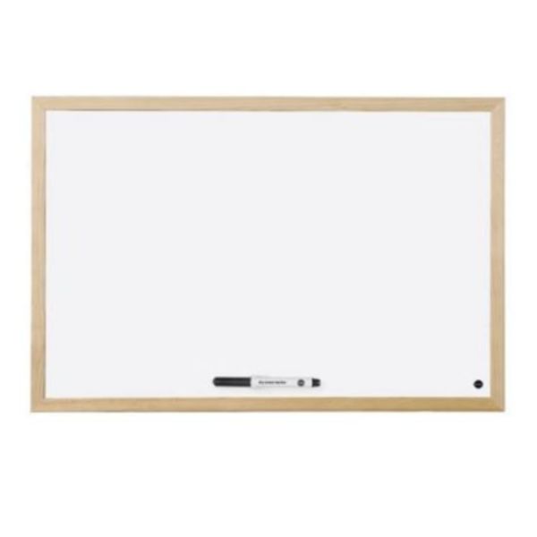 Bi-Office - Lavagna bianca - montabile a parete - 600 x 900 mm - acciaio laccat…