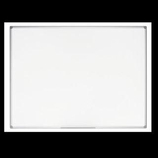 Bi-Office Earth-it - Lavagna bianca - montabile a parete - 600 x 450 mm - accia…