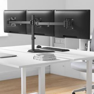 Neomounts FPMA-D550DD3 - Supporto - video full-motion - per 3 monitor - nero - …