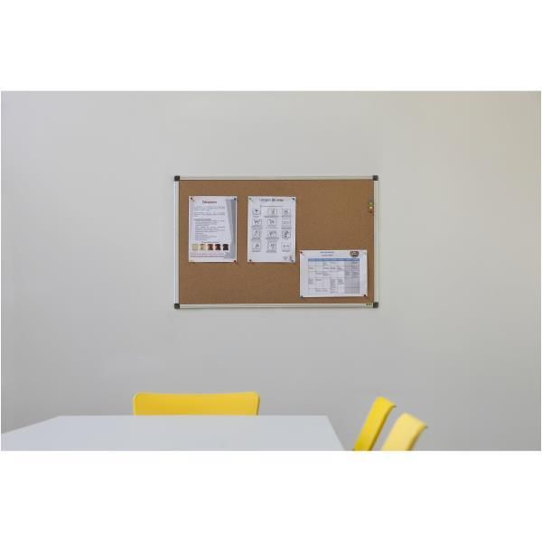 Bi-Office Maya - Bacheca - montabile a parete - 900 x 600 mm - sughero - non ma…
