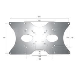 Neomounts FPMA-VESA400 - Componente di montaggio (piastra adattatore VESA) - pe…