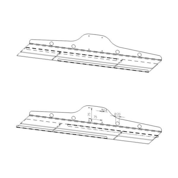 Neomounts KEYB-V050 - Componente di montaggio (ripiano) - per tastiera / mouse …