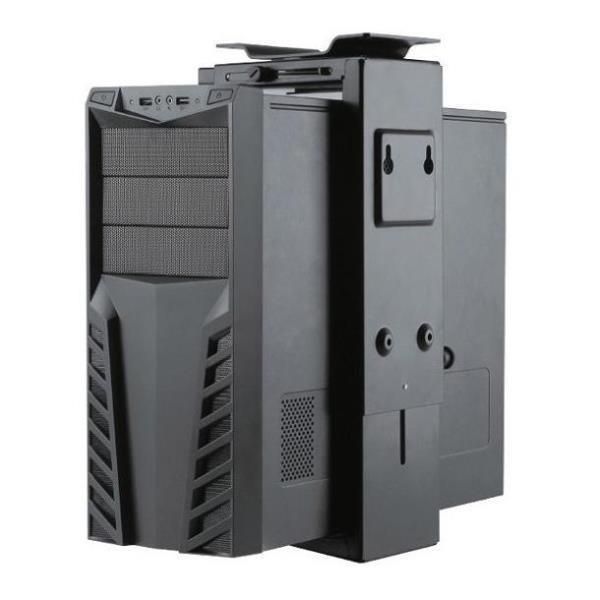 Neomounts NM-CPU100 - Kit montaggio (supporto CPU) - nero - sotto il tavolo