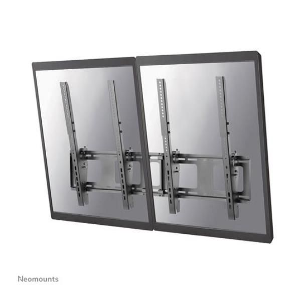 Neomounts NS-WMB200P - Staffa - per 2 display LCD - nero - dimensione schermo: …