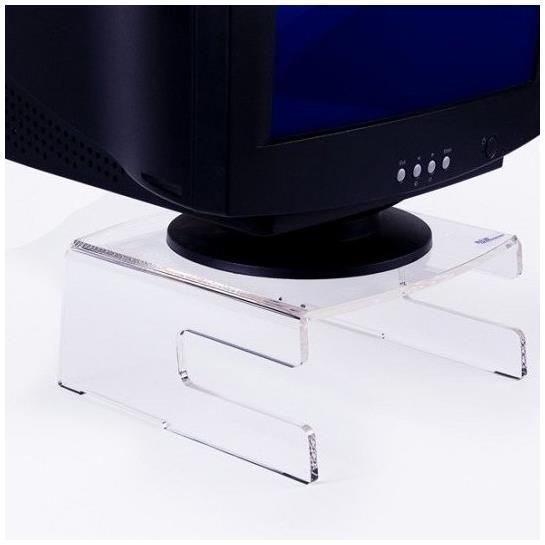 Neomounts NSMONITOR50 - Supporto - per Monitor - acrilico - trasparente