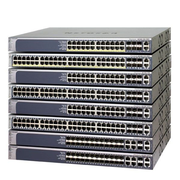 Netgear Next-Gen Edge Managed Switch M5300-28GF3 - Switch - L3 - gestito - 24 x…
