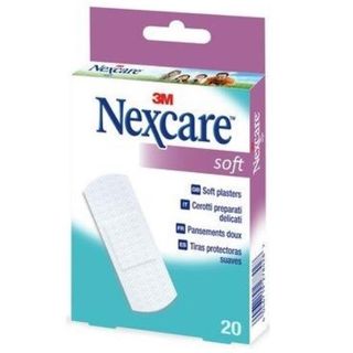 Nexcare Universal Soft Touch - Fasciatura - 2.5 x 7.2 cm (pacchetto di 20)