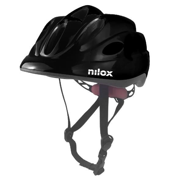 Nilox - Casco protettivo - S/M/52-57 cm - nero