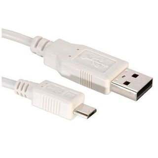 Nilox - Cavo USB - Micro-USB Tipo B (M) a USB (M) - USB 2.0 - 1.8 m - bianco