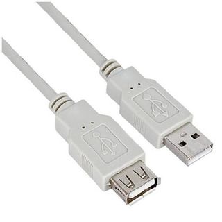 Nilox - Cavo USB - USB (M) a USB (M) - USB 2.0 - 3 m - bianco