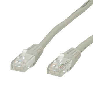 Nilox - Cavo patch - RJ-45 (M) a RJ-45 (M) - 1 m - UTP - CAT 6e - grigio