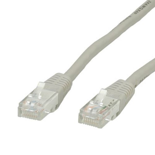 Nilox - Cavo patch - RJ-45 (M) a RJ-45 (M) - 1 m - UTP - CAT 6e - grigio
