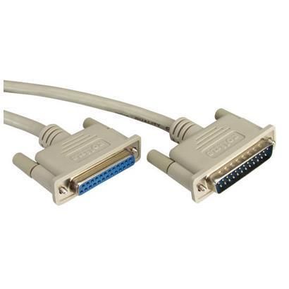 Nilox - Cavo seriale - DB-25 (M) a DB-25 (F) - 9 m - viti a serraggio manuale -…