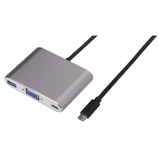 Nilox - Docking station - USB-C 3.1 - VGA