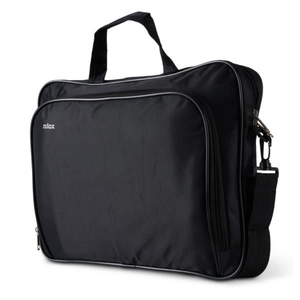Nilox ESSENTIAL - Borsa trasporto notebook - 15.6" - nero