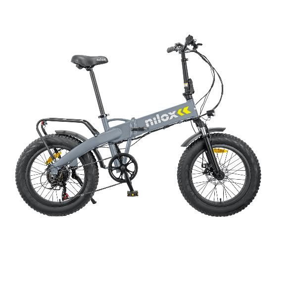 Nilox J4 PLUS - Fat bike - elettrico - pieghevole - hardtail - 7-velocità - dia…