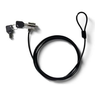 Nilox NXSC001, 1,8 m, 2 Chiavi, Acciaio, Nero