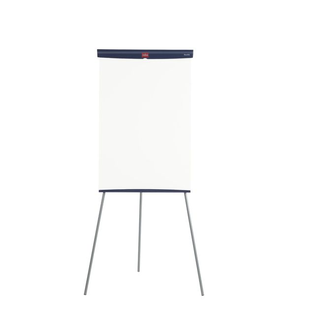 Nobo Basic - Cavalletto - a pavimento - acciaio verniciato - magnetica - bianco