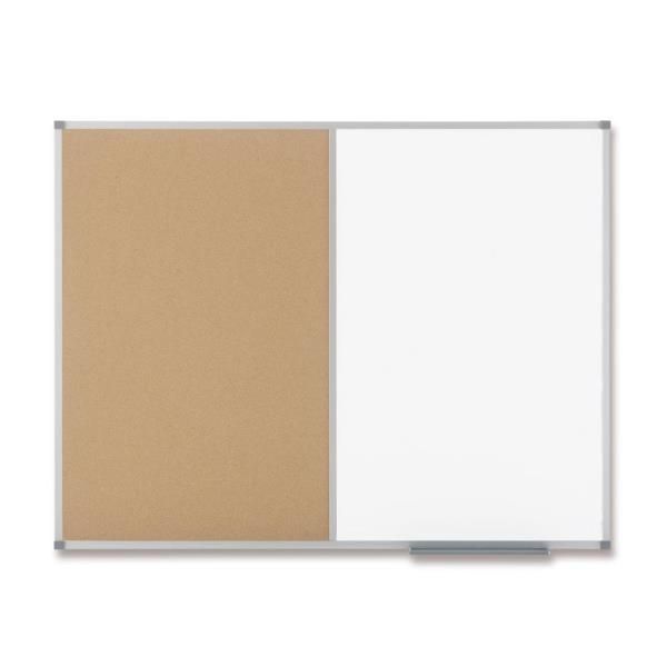 Nobo Elipse Classic - Pannello combinato: lavagna bianca, bacheca - montabile a…