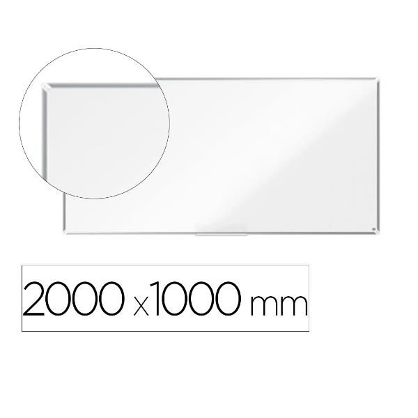 Nobo Premium Plus - Lavagna bianca - montabile a parete - 2000 x 1000 mm - smal…
