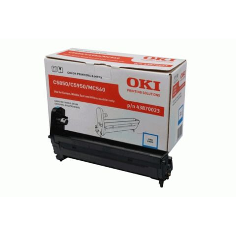 Oki - Tamburo - Ciano - C5850/5950 - 43870023 - 20.000 pag
