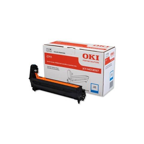 Oki - Tamburo - Ciano - C711 - 44318507 - 20.000 pag