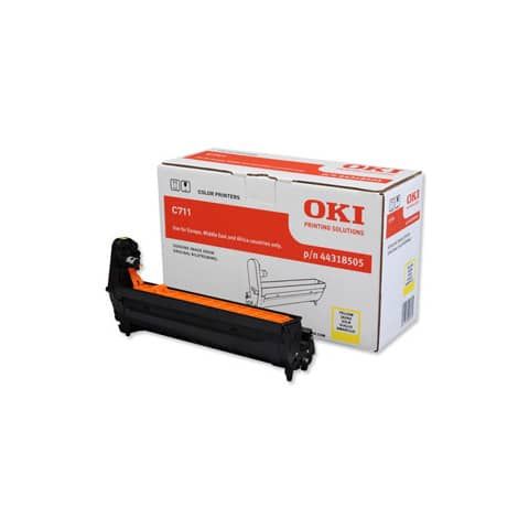 Oki - Tamburo - Giallo - C711 - 44318505 - 20.000 pag