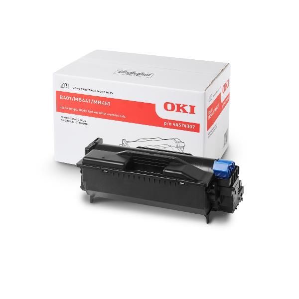 Oki - Tamburo - Nero - B401\MB441\MB451 - 44574307 - 25.000 pag