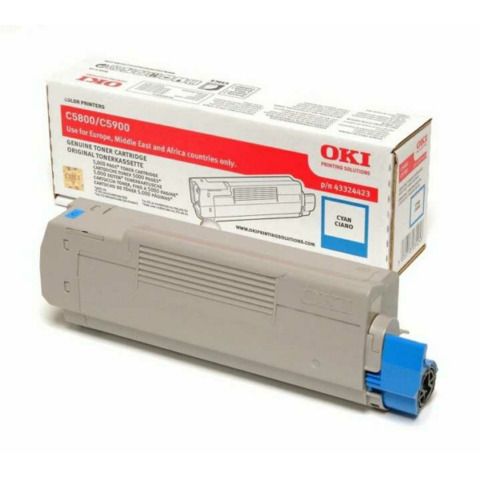 Oki - Toner - Ciano - C5800 C5900 C5550 - 43324423 - 5.000 pag