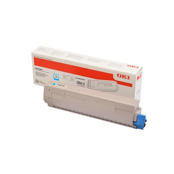 Oki - Toner - Ciano - C833/843 - 46443103 - 10.000 pag