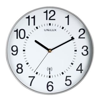 Orologio da parete Wave - diametro 30 cm - bianco - Unilux