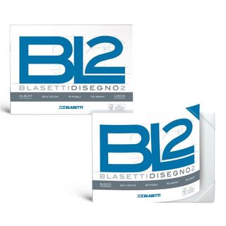 Blasetti One Color Disegno 2 - Album - 240 x 330 mm - 20 fogli - bianco