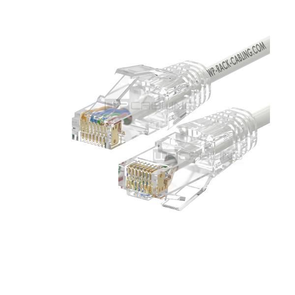 PATCH CORD SLIM U/UTP CAT.6A 4X2X28AWG CONDUTTORE A TREFOLO GUAINA LSHF COLORE …