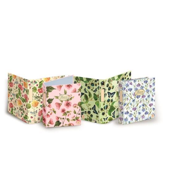 PIGNA Nature Flowers - Quaderno ad anelli - per A4 - disponibile in colori asso…