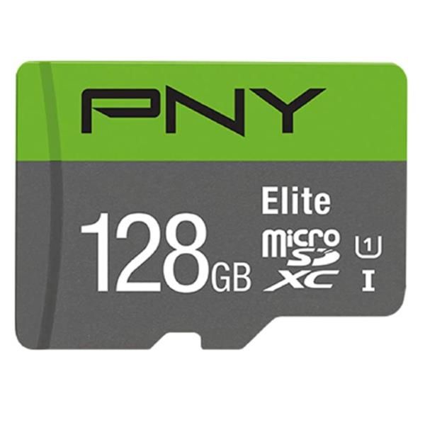 PNY Elite - Scheda di memoria flash - 128 GB - UHS-I U1 / Class10 - UHS-I micro…
