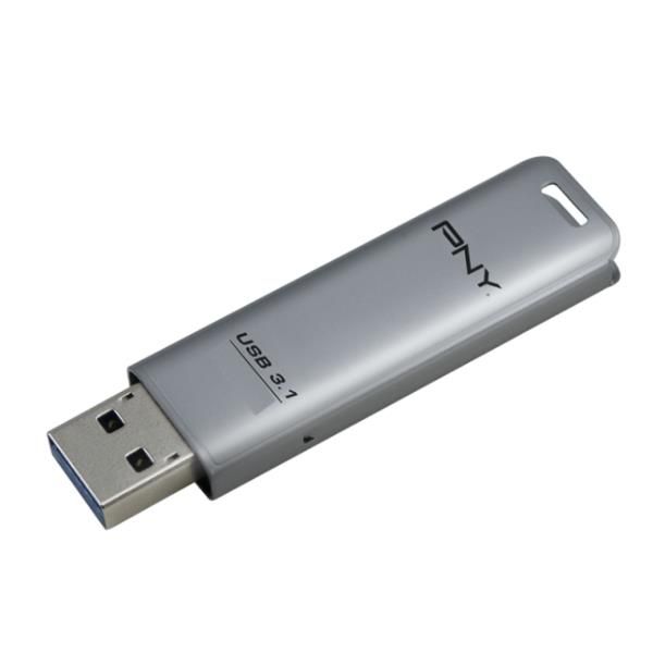 PNY Elite Steel - Chiavetta USB - 64 GB - USB 3.1