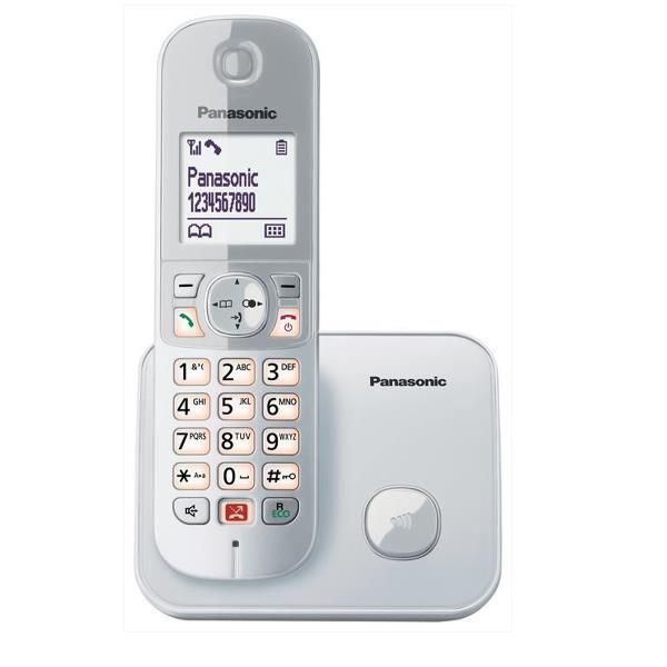 Panasonic KX-TG6851 - Telefono cordless con ID chiamante/chiamata in attesa - D…