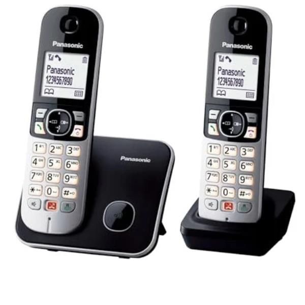 Panasonic KX-TG6852 - Telefono cordless con ID chiamante/chiamata in attesa - D…