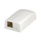Panduit MINI-COM - Scatola connessione rete - office white - 4 porte
