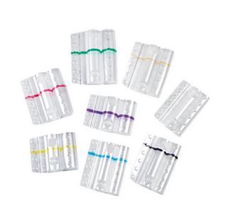 Blister portamonete - 1 euro - fascia gialla - Iternet - sacchetto da 100 blist…