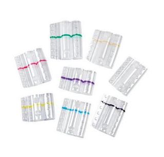 Blister portamonete - 20 cent - fascia arancio - Iternet - sacchetto da 100 bli…