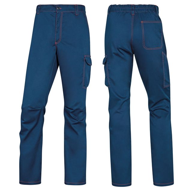 Pantalone da lavoro Panostrpa - sargia/poliestere/cotone/elastan - taglia L - b…