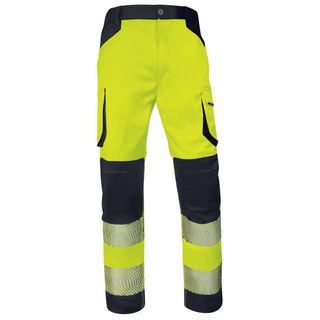 Pantalone multitasche alta visibilità M2PA3S - taglia M - giallo fluo - Deltapl…